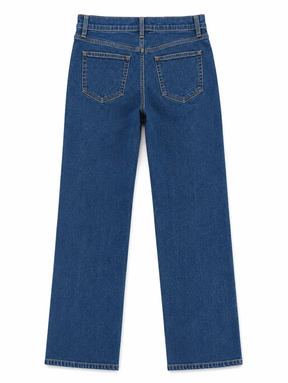 Lands' End Jeans Straight-Leg Blue size 8 - Picture 4 of 10